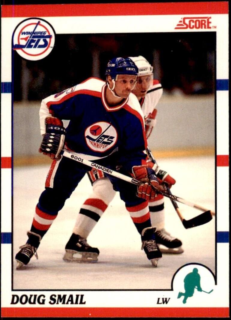 Doug Smail #196 1990 Score Canadian Hockey
