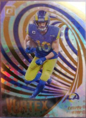 Cooper Kupp #VTX-12 Football Cards 2022 Panini Donruss Vortex