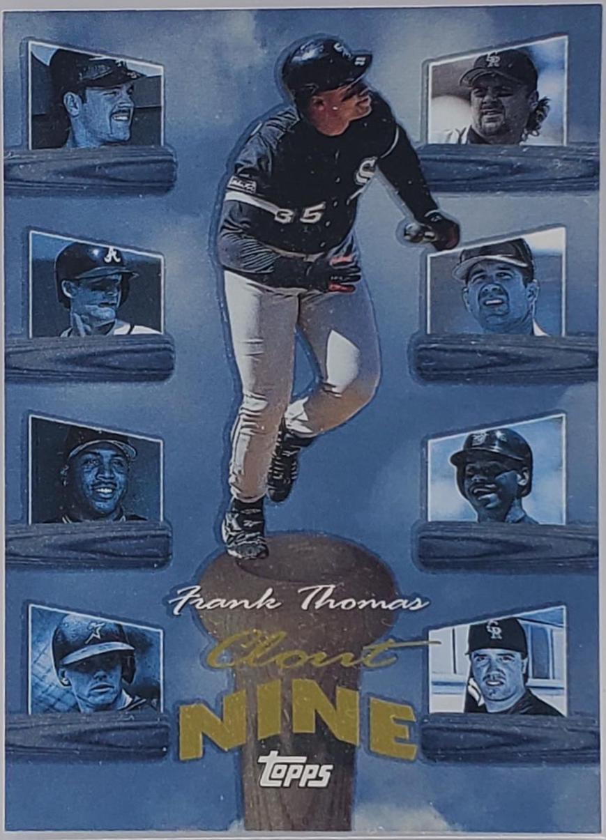 Frank Thomas #C3 Baseball Cards 1998 Topps Clout 9