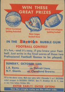 Contest Card,Oct 14