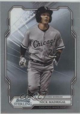 Nick Madrigal #BPR-13 Baseball Cards 2019 Bowman Sterling