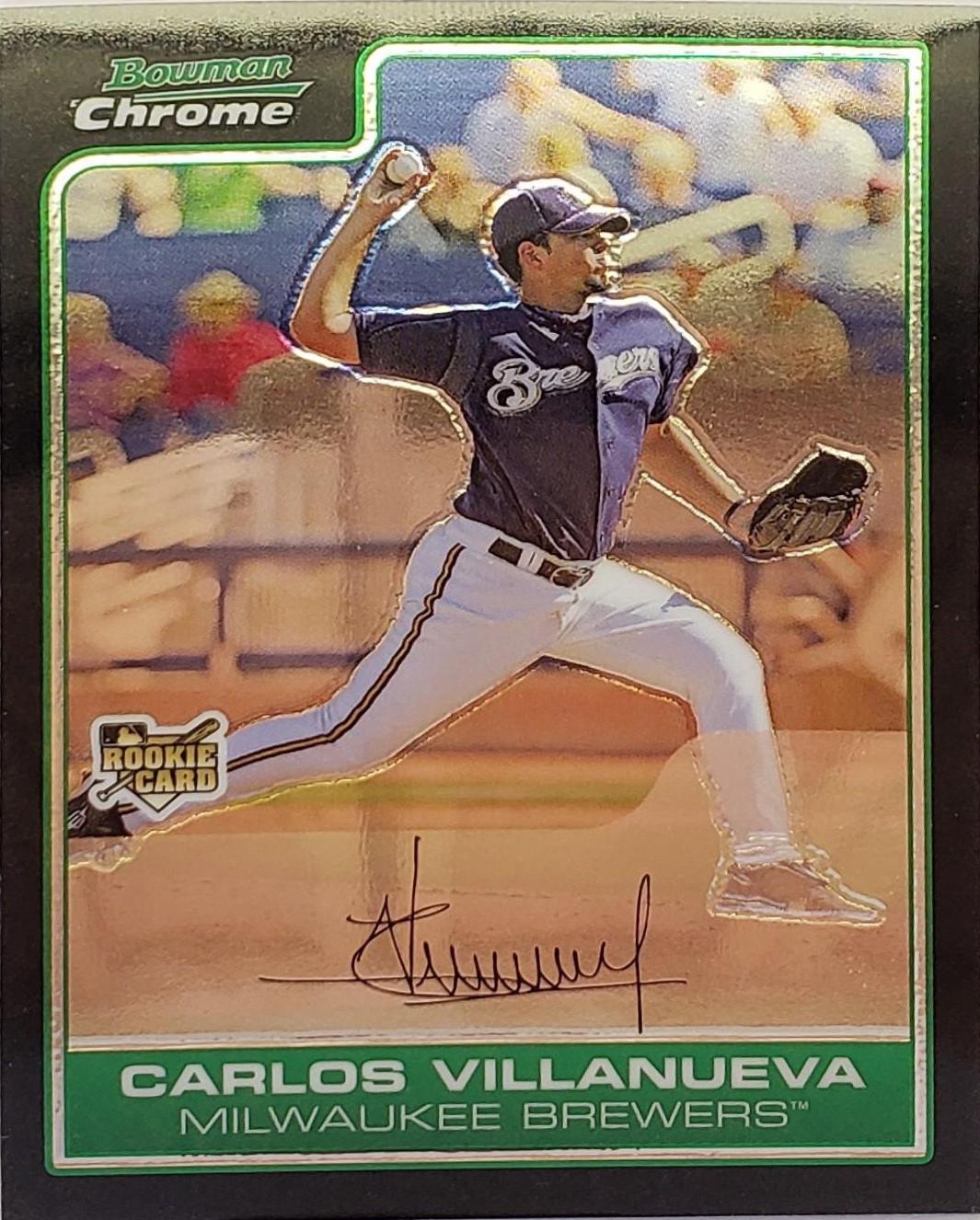 Carlos Villanueva #BDP48 Baseball Cards 2006 Bowman Chrome Draft Picks & Prospects
