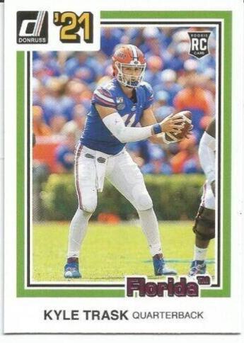 KYLE TRASK #11 Football Cards 2021 Panini Chronicles Draft Picks