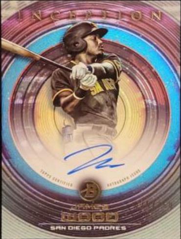 James Wood #PA-JW 2022 Bowman Inception Baseball Prospect Autographs