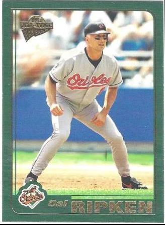 Cal Ripken Jr #43 Baseball Cards 2005 Topps All Time Fan Favorites
