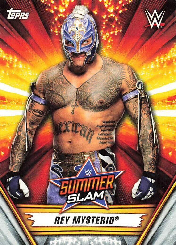 Rey Mysterio #38 Wrestling Cards 2019 Topps WWE SummerSlam