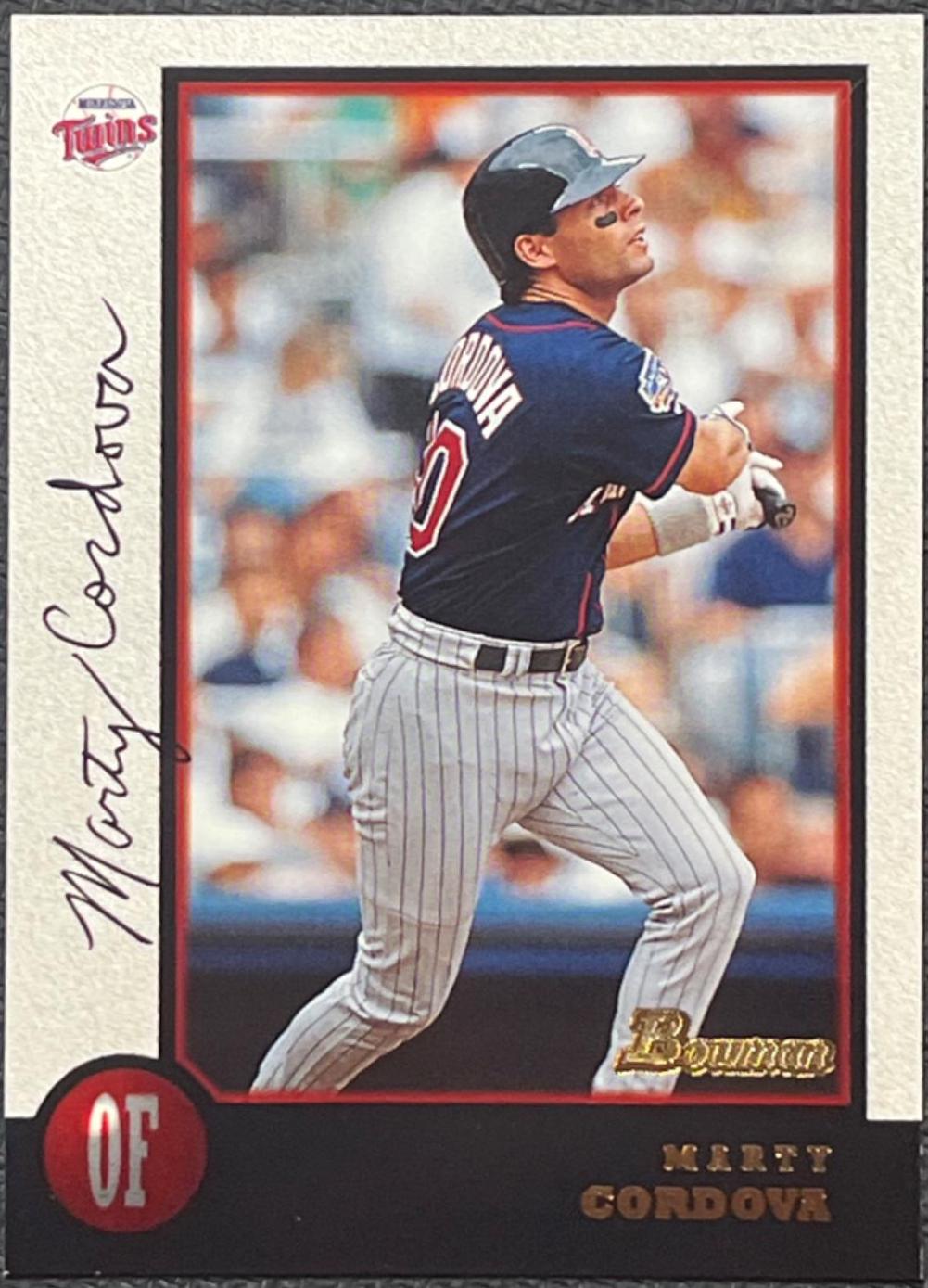 Marty Cordova #36 Baseball Cards 1998 Bowman
