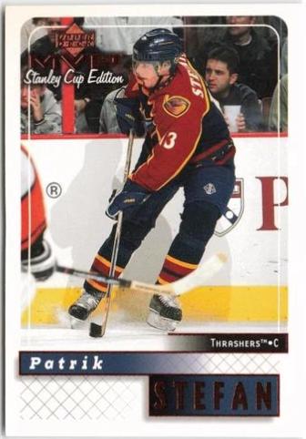 Patrik Stefan #13 Hockey Cards 1999 Upper Deck MVP Stanley Cup Edition