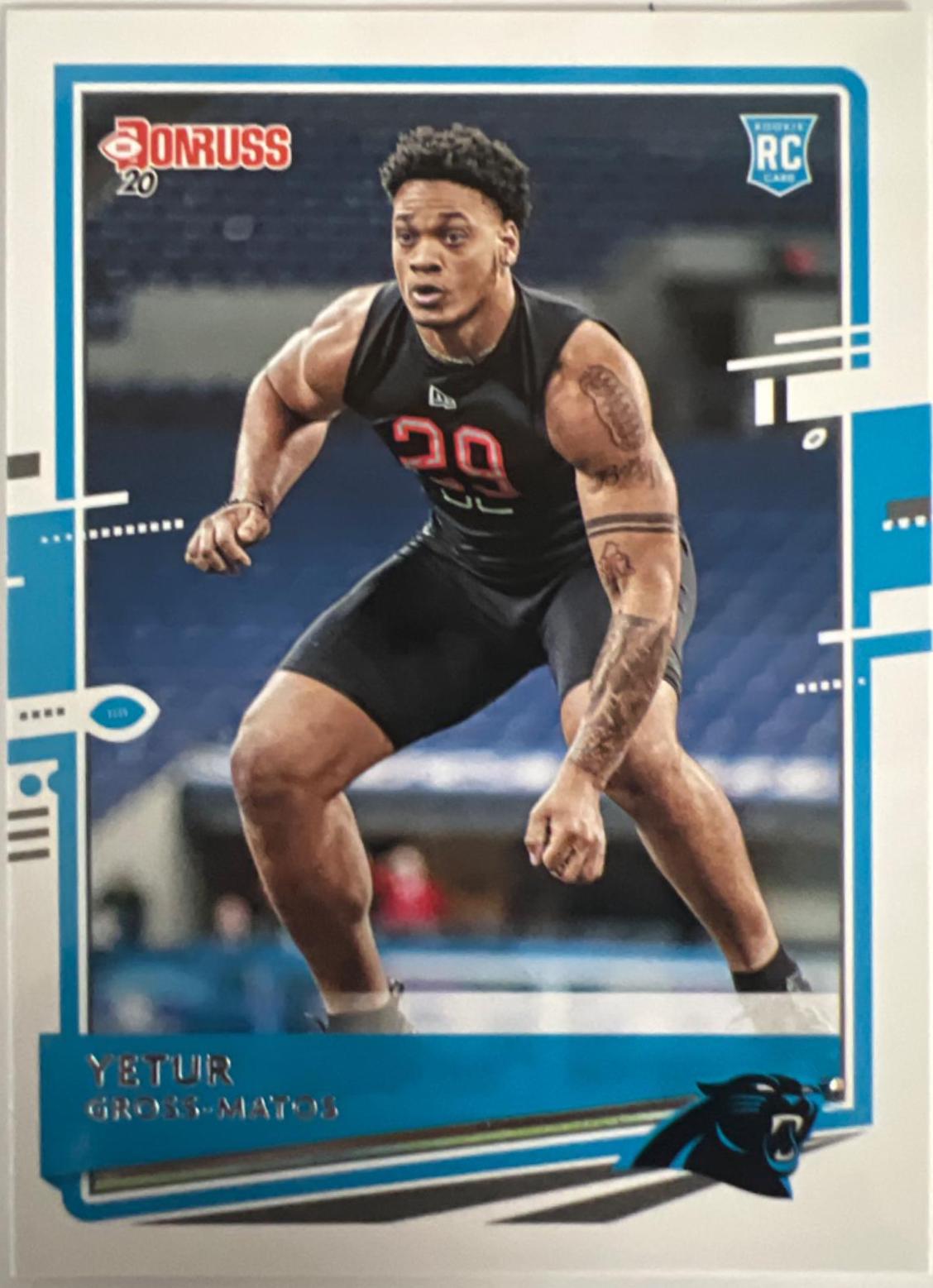 Yetur Gross Matos #263 Football Cards 2020 Panini Donruss