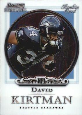 David Kirtman #16 Football Cards 2006 Bowman Sterling