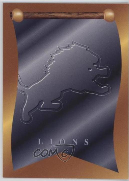 Detroit Lions #82 Football Cards 1997 Collector's Edge Masters
