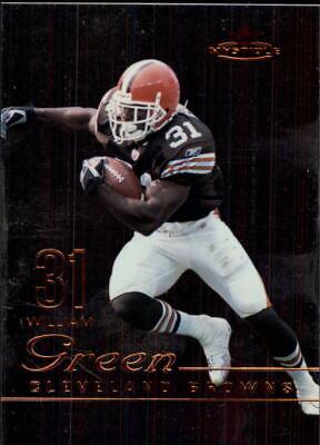 William Green #19 Football Cards 2003 Fleer Mystique