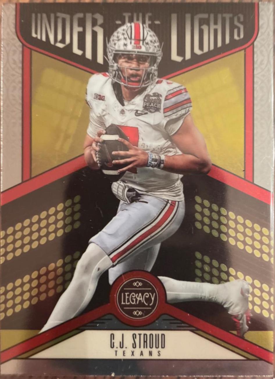 C. J. Stroud #UL-CJS Football Cards 2023 Panini Legacy Under the Lights