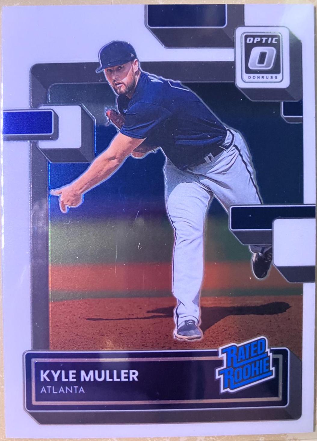 Kyle Muller #32 Baseball Cards 2022 Panini Donruss Optic