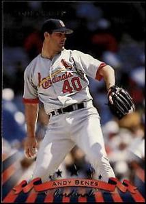 Andy Benes #99 Baseball Cards 1998 Donruss
