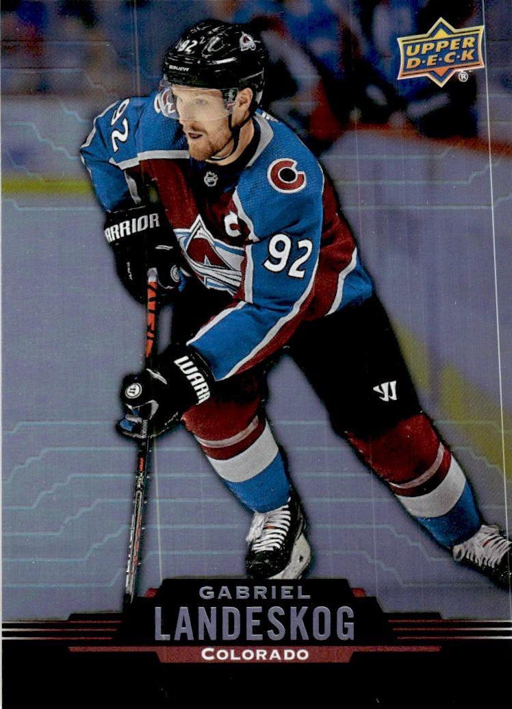 Gabriel Landeskog #104 2020 Upper Deck Tim Hortons Hockey