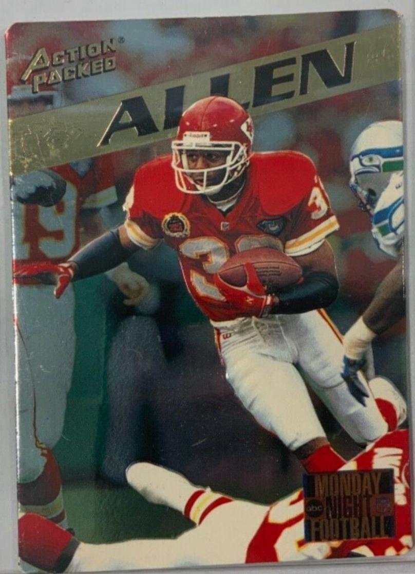 Marcus Allen #6 Football Cards 1995 Action Packed Monday Night Football