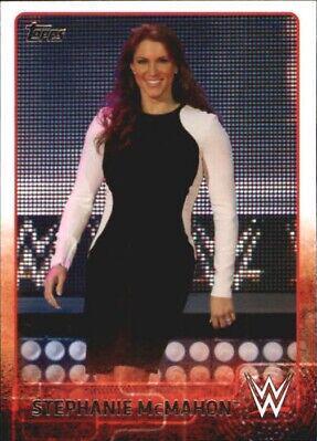 Stephanie McMahon #74 Wrestling Cards 2015 Topps WWE