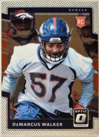DeMarcus Walker #121 Football Cards 2017 Panini Donruss Optic