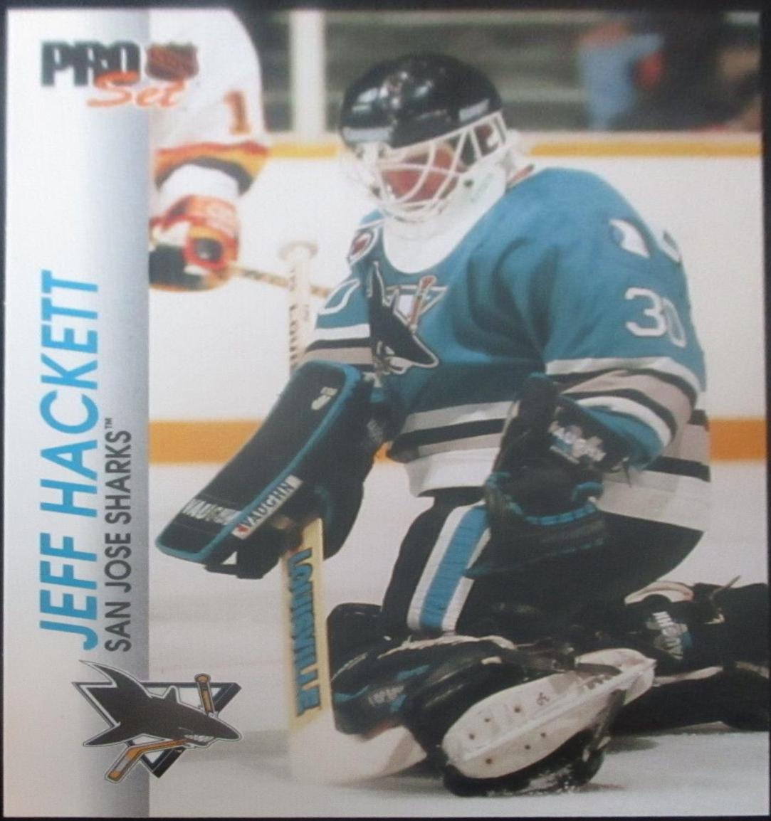 Jeff Hackett #171 Hockey Cards 1992 Pro Set