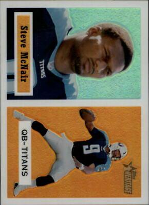 Steve McNair #9 Football Cards 2002 Topps Heritage