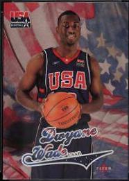 Dwyane Wade #USAB Basketball Cards 2004 Skybox USA Basketball