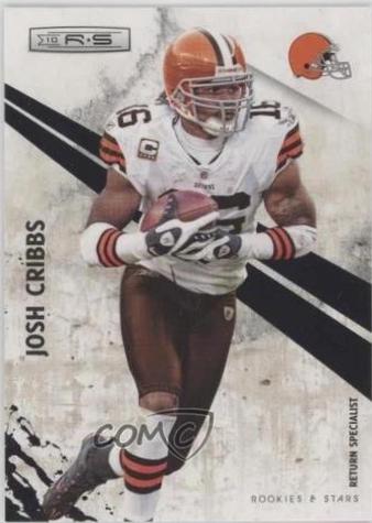 Josh Cribs #35 Football Cards 2010 Panini Rookies & Stars