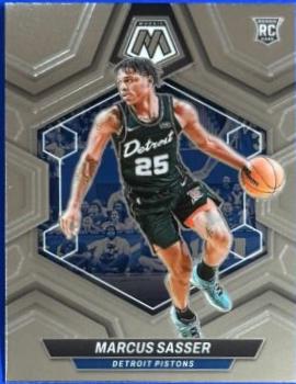 Marcus Sasser #229 Basketball Cards 2023 Panini Mosaic