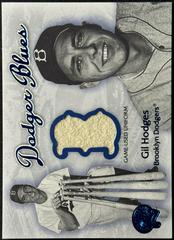 Gil Hodges [Relic] Baseball Cards 2001 Fleer Greats Dodger Blues Prices