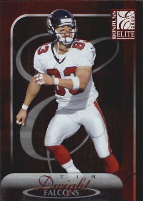 Tim Dwight #5 Football Cards 2000 Panini Donruss Elite