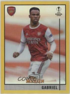 Gabriel #7 Soccer Cards 2020 Topps Merlin Chrome UEFA Champions League