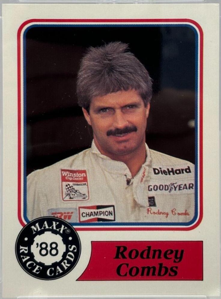 Rodney Combs #6 Racing Cards 1988 Maxx Charlotte