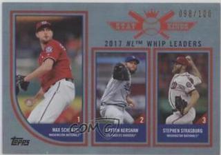 Max Scherzer / Clayton Kershaw / Stephen Strasburg