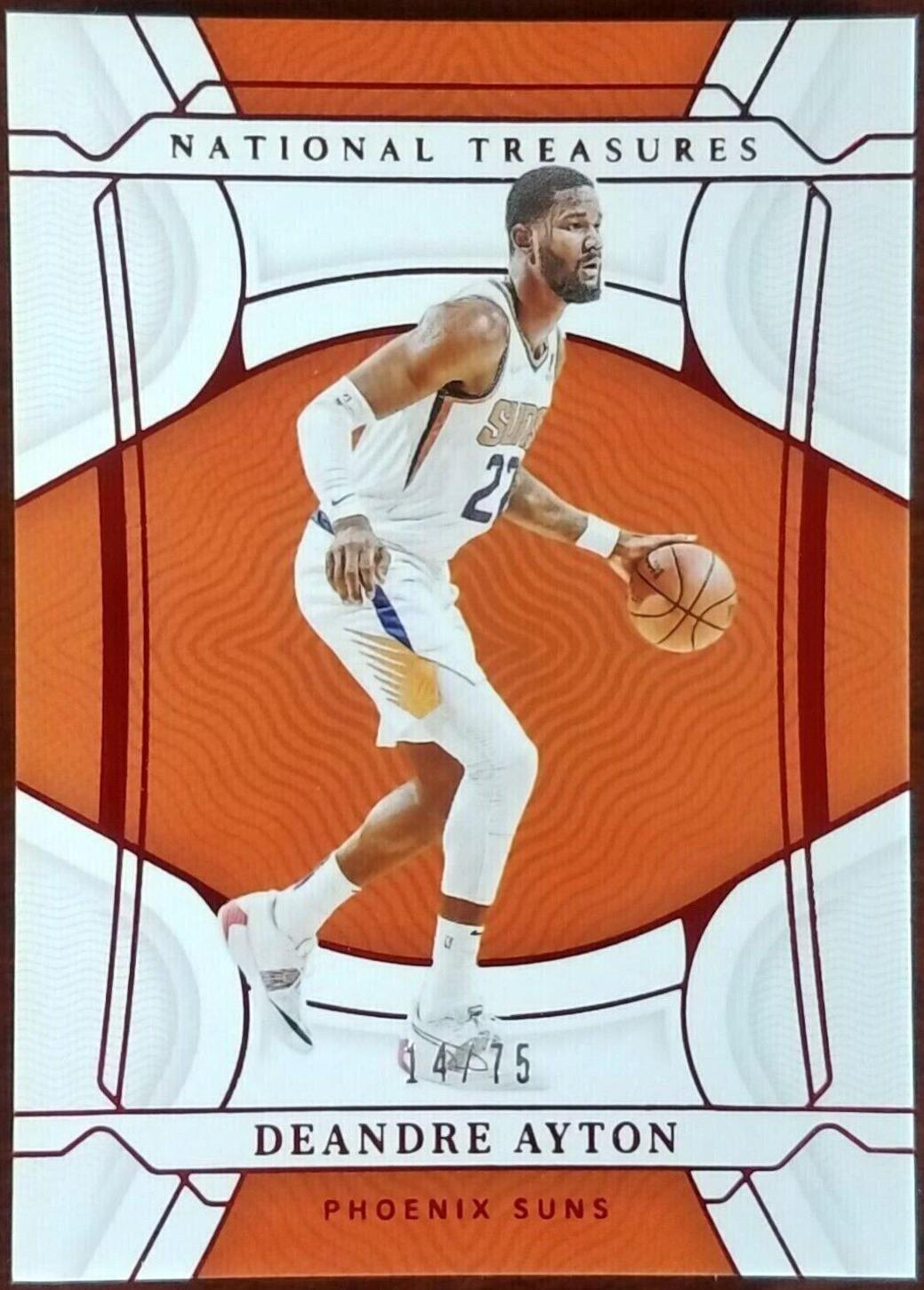 Deandre Ayton #5 Basketball Cards 2021 Panini National Treasures