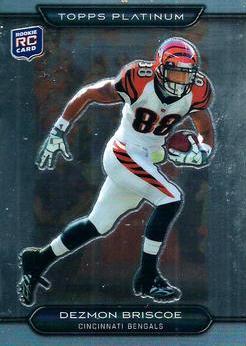 Dezmon Briscoe Football Cards 2010 Topps Platinum