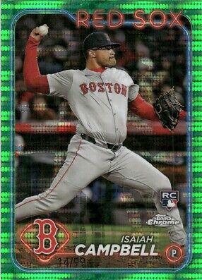 Isaiah Campbell [RayWave Green Refractor] #76