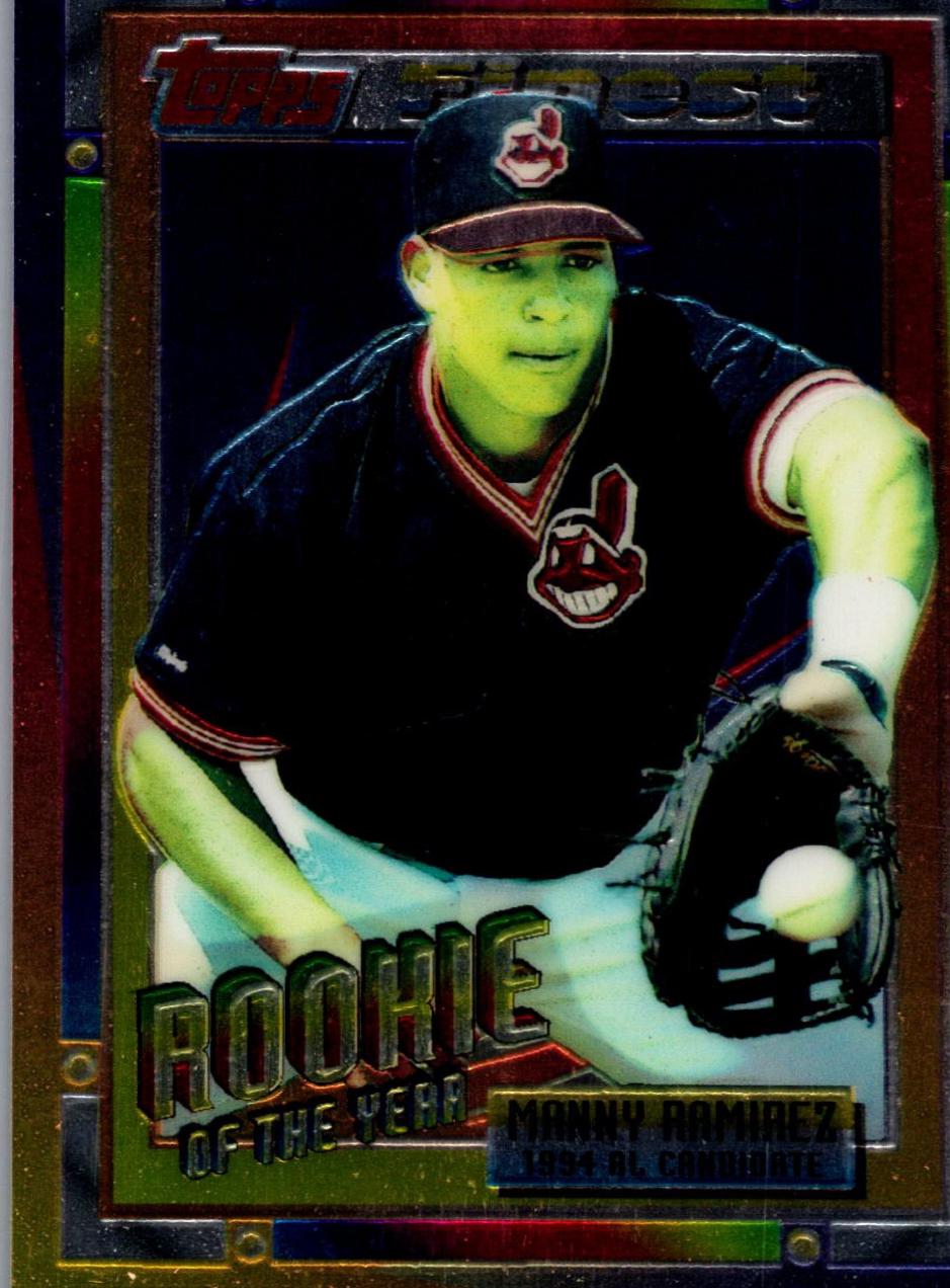 Manny Ramirez #8 Baseball Cards 1994 Topps Traded Finest Inserts