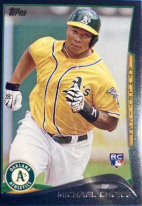 Michael Choice #27 Baseball Cards 2014 Topps