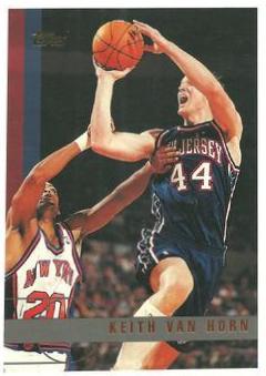 Keith Van Horn #118 Basketball Cards 1997 Topps