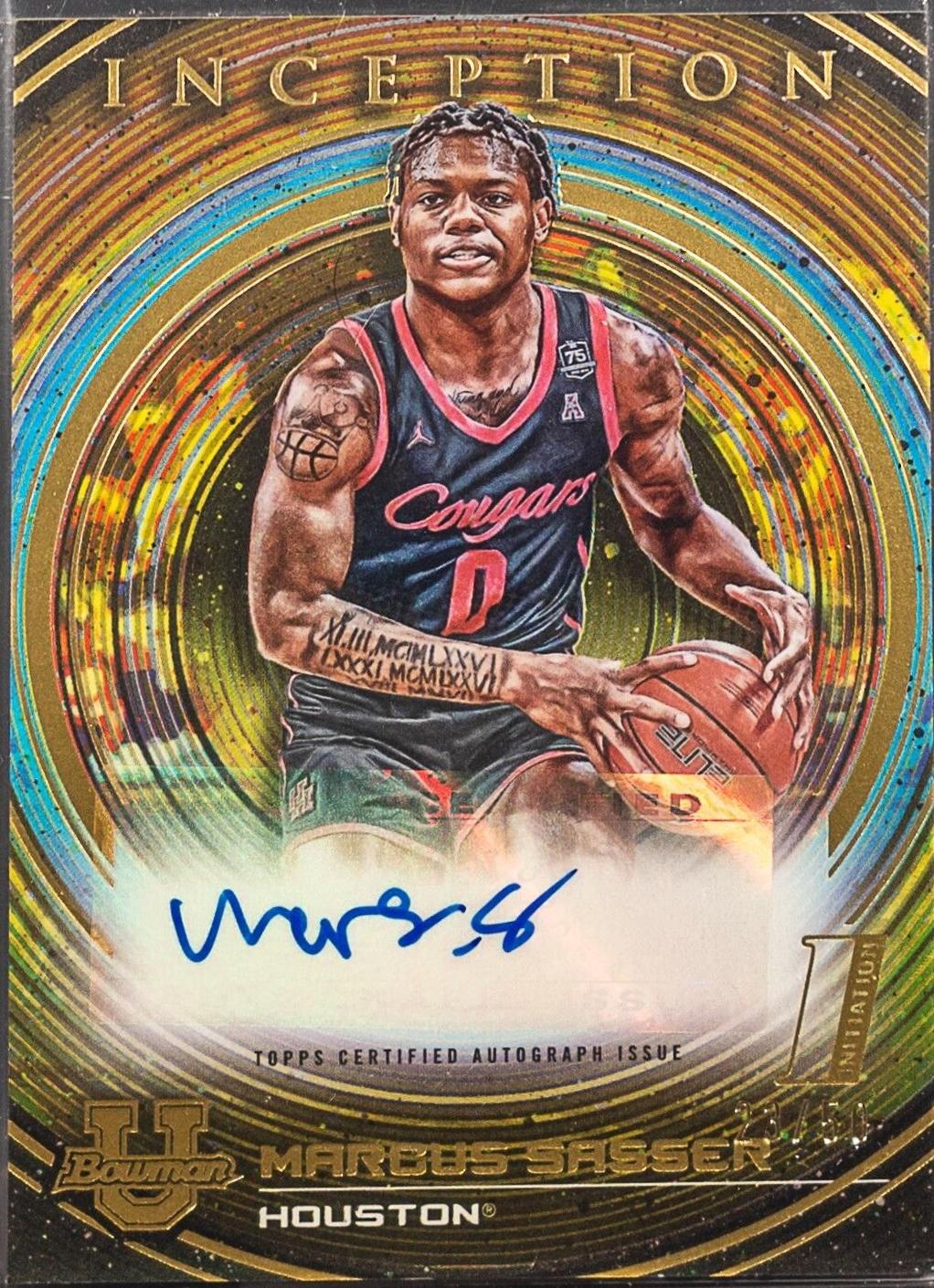 Marcus Sasser [Gold] #BIA-MS