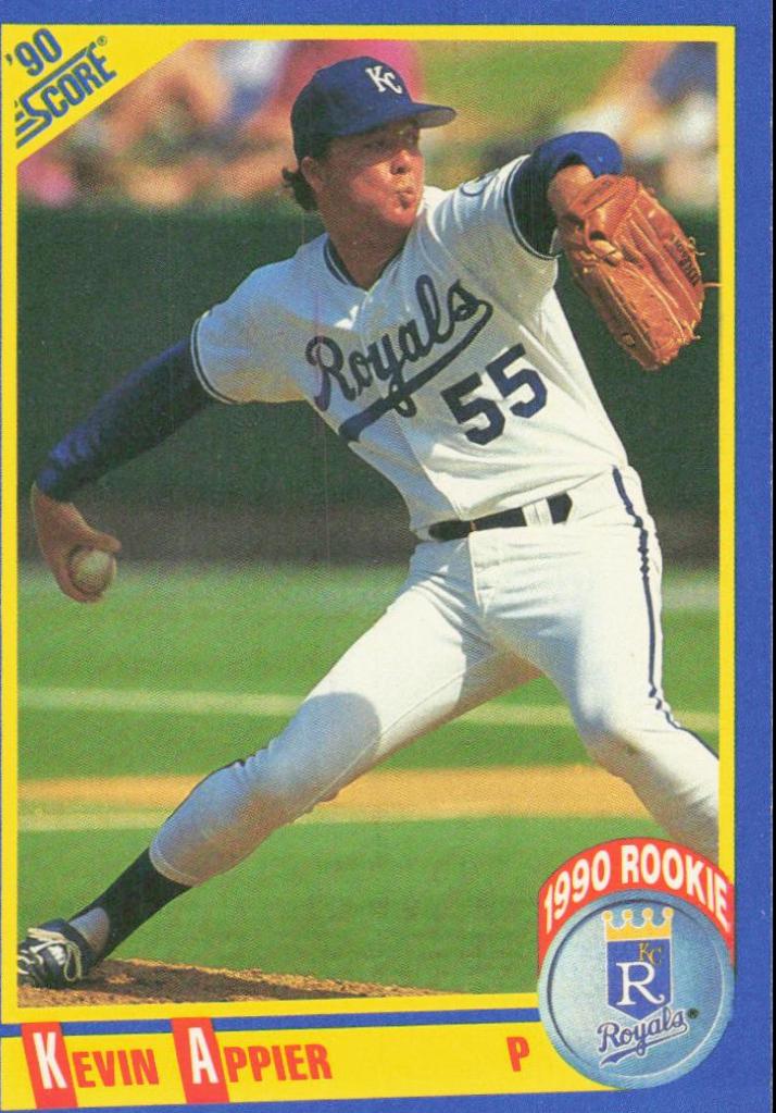 Kevin Appier #625 Baseball Cards 1990 Score