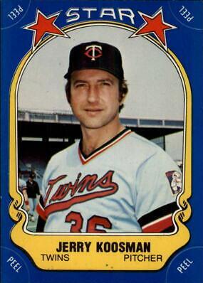 Jerry Koosman #19 Baseball Cards 1981 Fleer Star Stickers