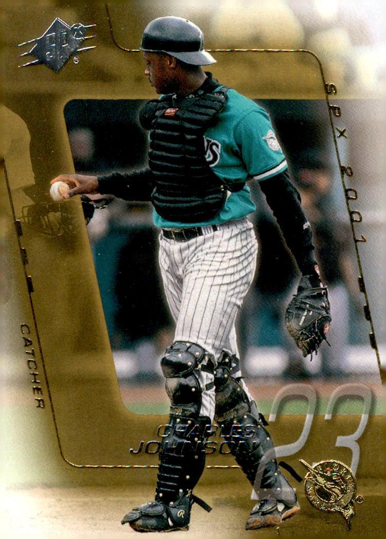 Charles Johnson #70 Basketball Cards 2001 Spx