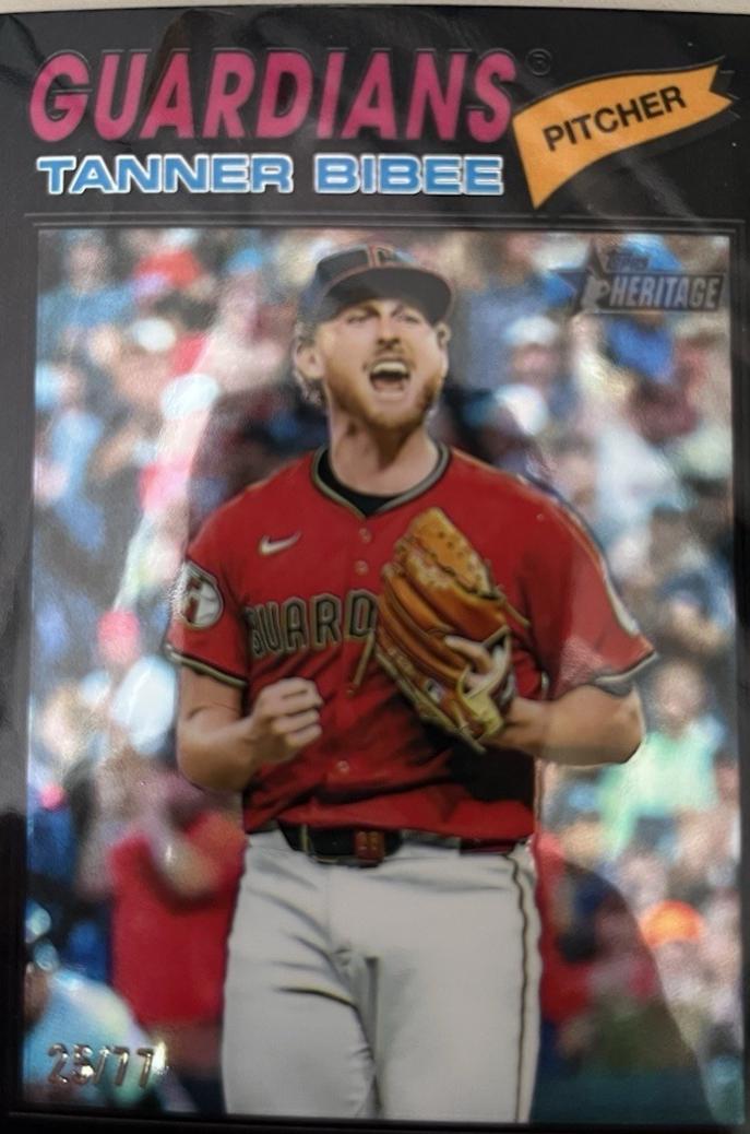 Tanner Bibee [Black Bordered Chrome] #74