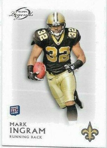 Mark Ingram #45 Football Cards 2011 Topps Legends