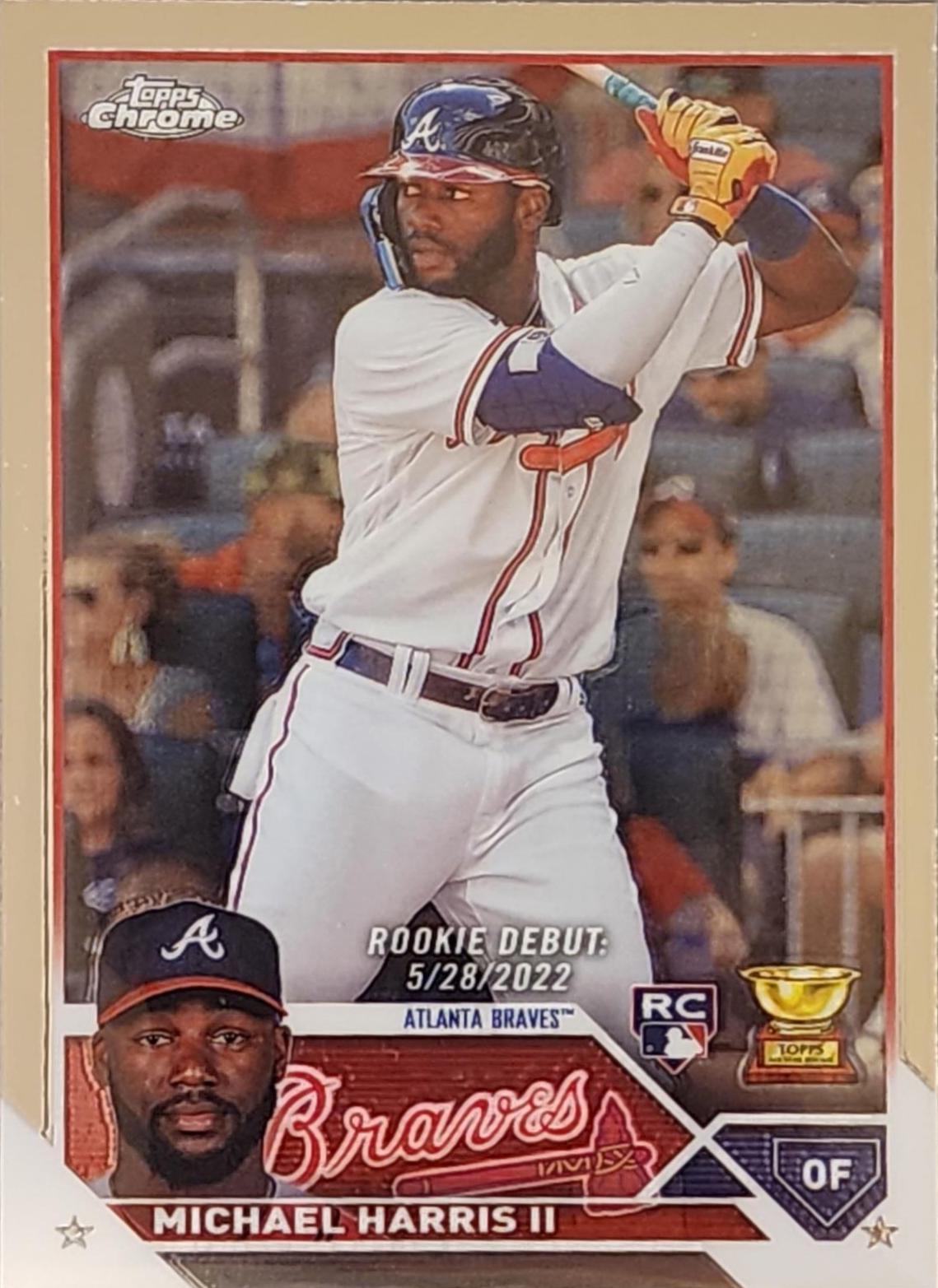 Michael Harris II #USC153 Baseball Cards 2023 Topps Chrome Update