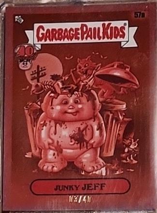 Trashy Travis [Ruby] #57c Prices | 2025 Topps Worst of Garbage Pail ...