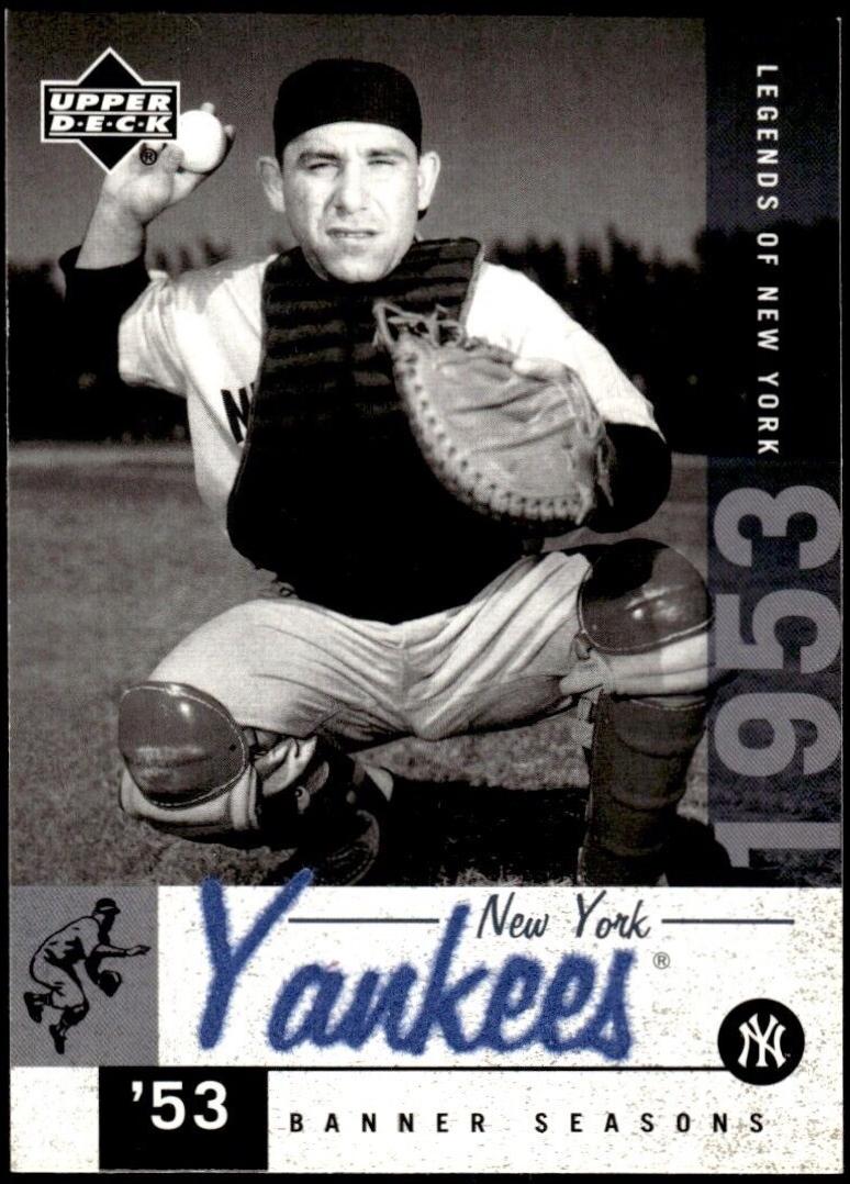 Yogi Berra #145 Baseball Cards 2001 Upper Deck Legends of NY
