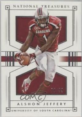 Alshon Jeffery #6 Football Cards 2016 Panini National Treasures Collegiate