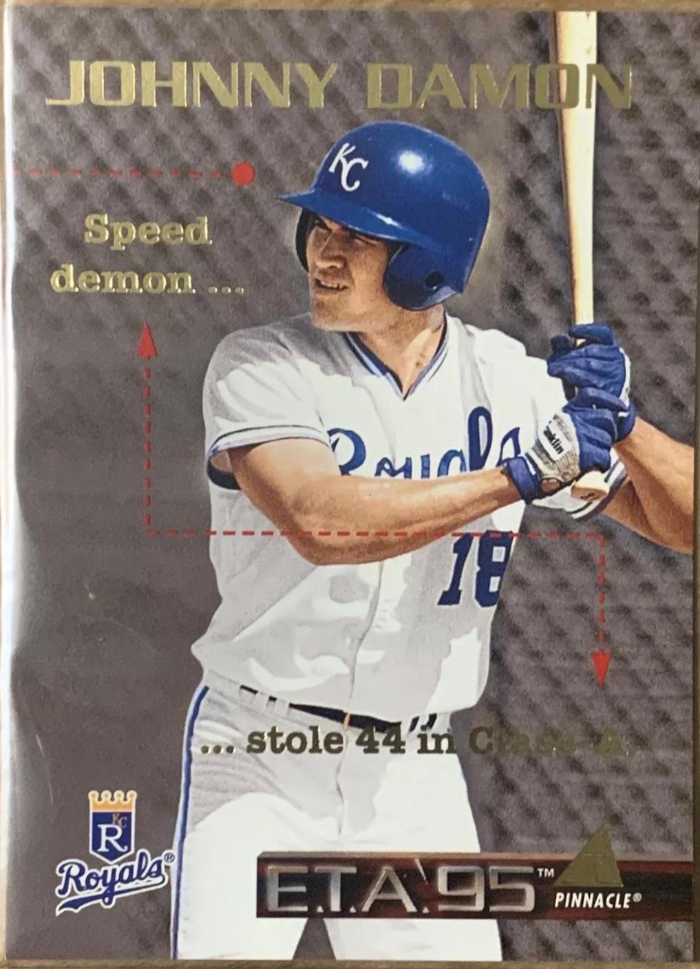 Johnny Damon #ETA4 Baseball Cards 1995 Pinnacle E.T.A. '95